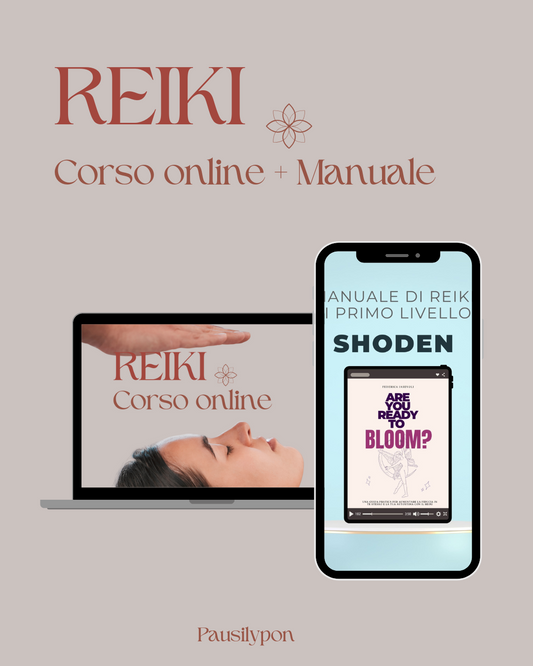 Corso Completo di Reiki Primo Livello – Manuale + Corso + Certificato